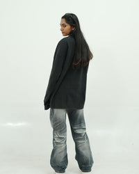 FULL SLEEVE  BLACK T SHIRT 002