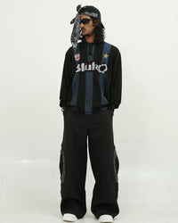 FULL SLEEVE BLACK POLO 007
