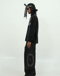 FULL SLEEVE BLACK POLO 007