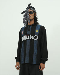 FULL SLEEVE BLACK POLO 007